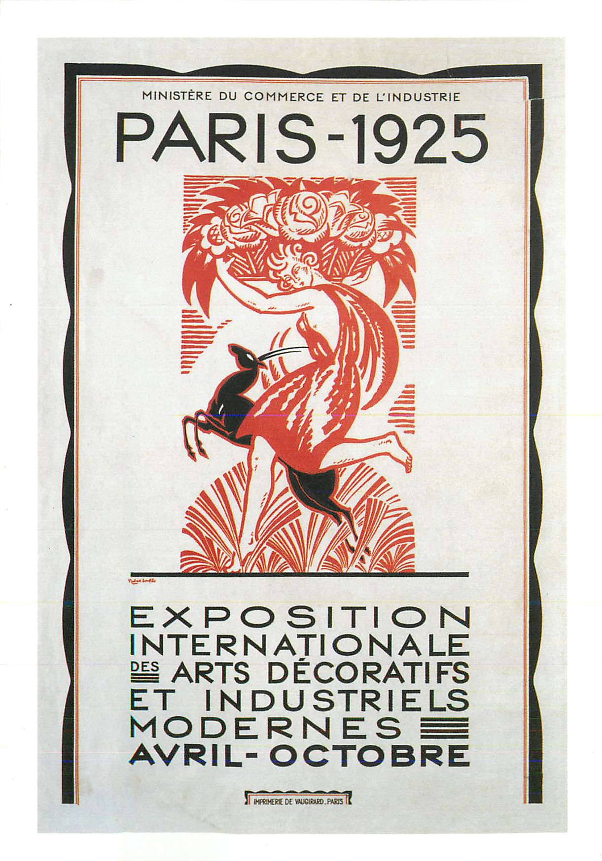CPM Paris 1925 Exposition Internationale Arts Decoratifs et Industriels Modernes
